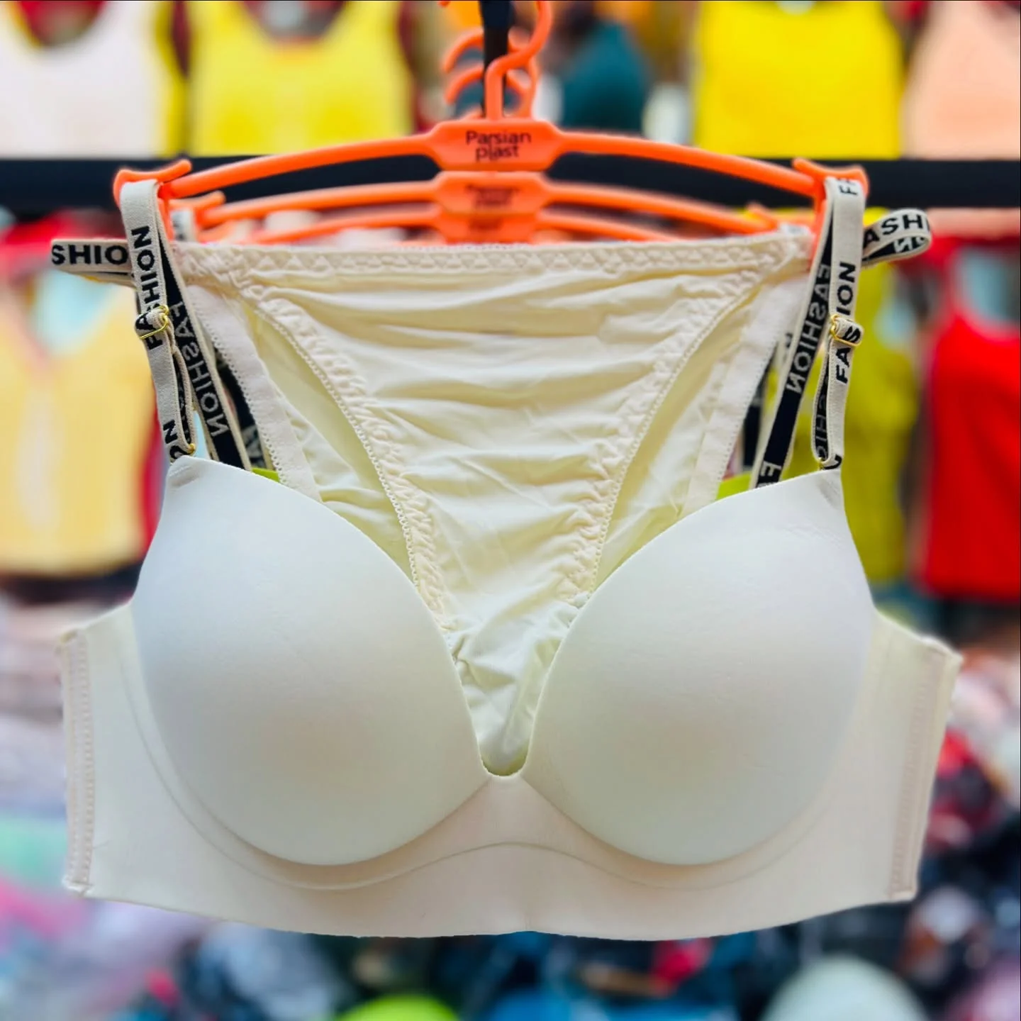 European Style Laser-Cut Push-Up Non-Wired Padded Bra Set