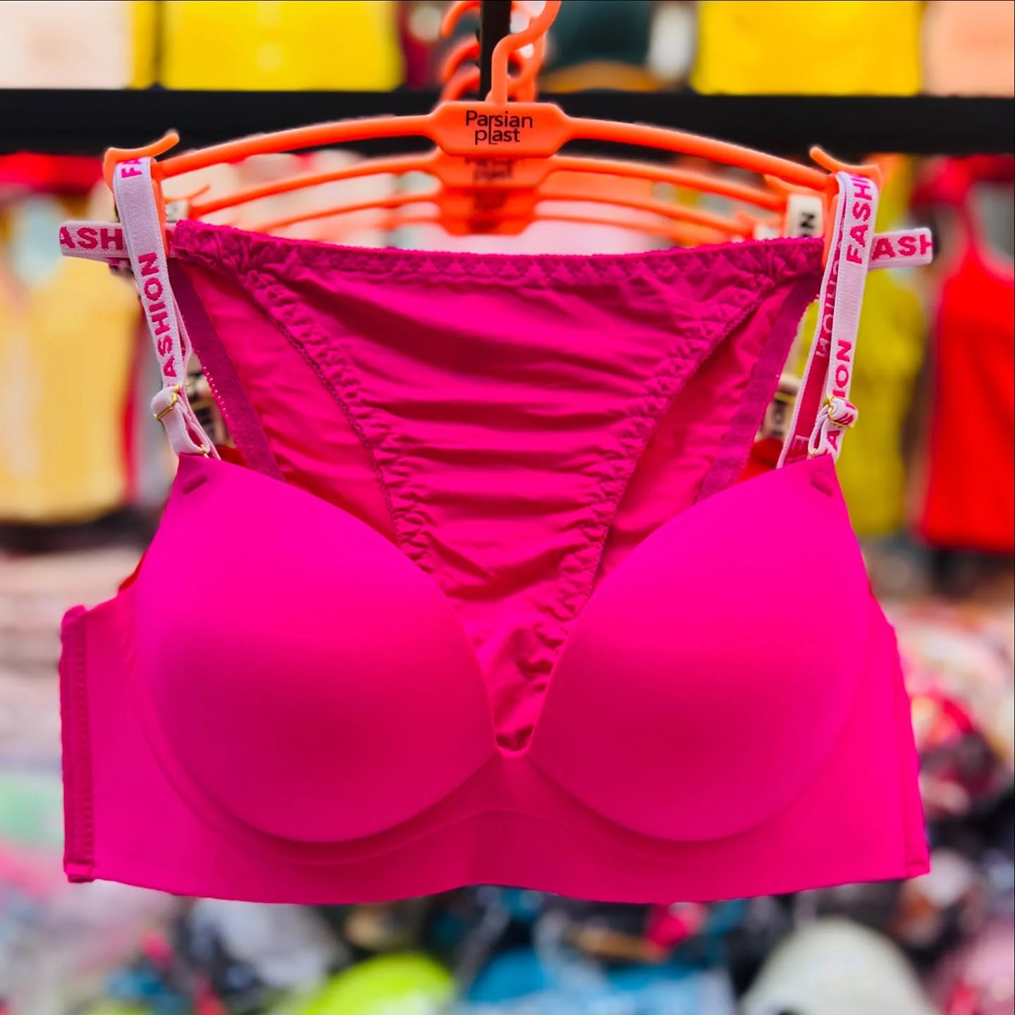 European Style Laser-Cut Push-Up Non-Wired Padded Bra Set