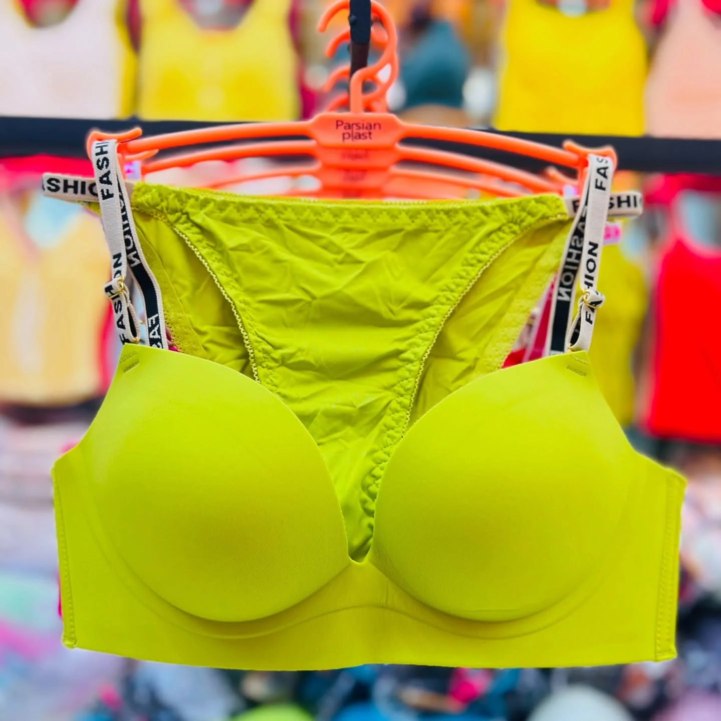 European Style Laser-Cut Push-Up Non-Wired Padded Bra Set