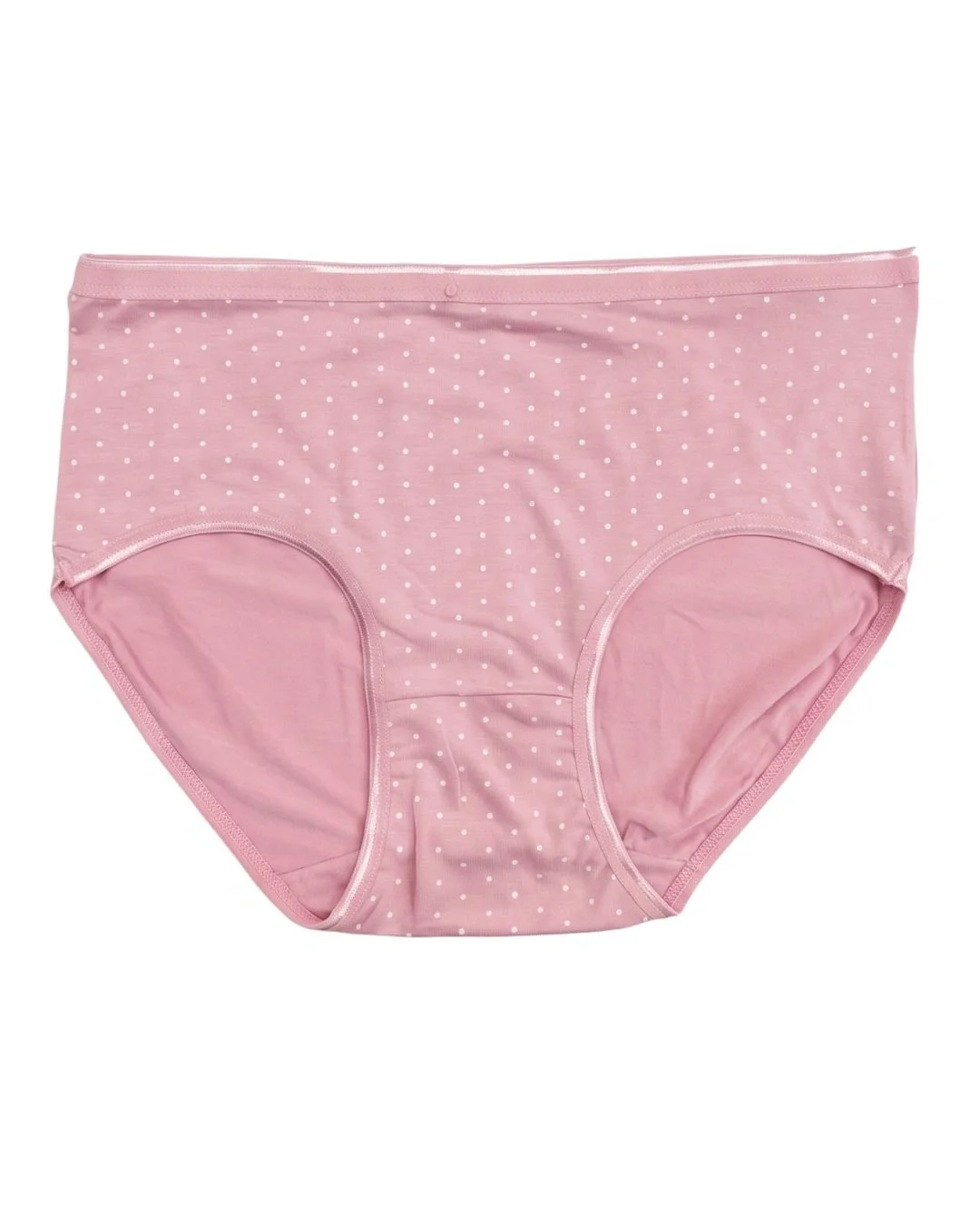 Dotelle Polka Dot Cotton High Waist Briefs - Pack of 3