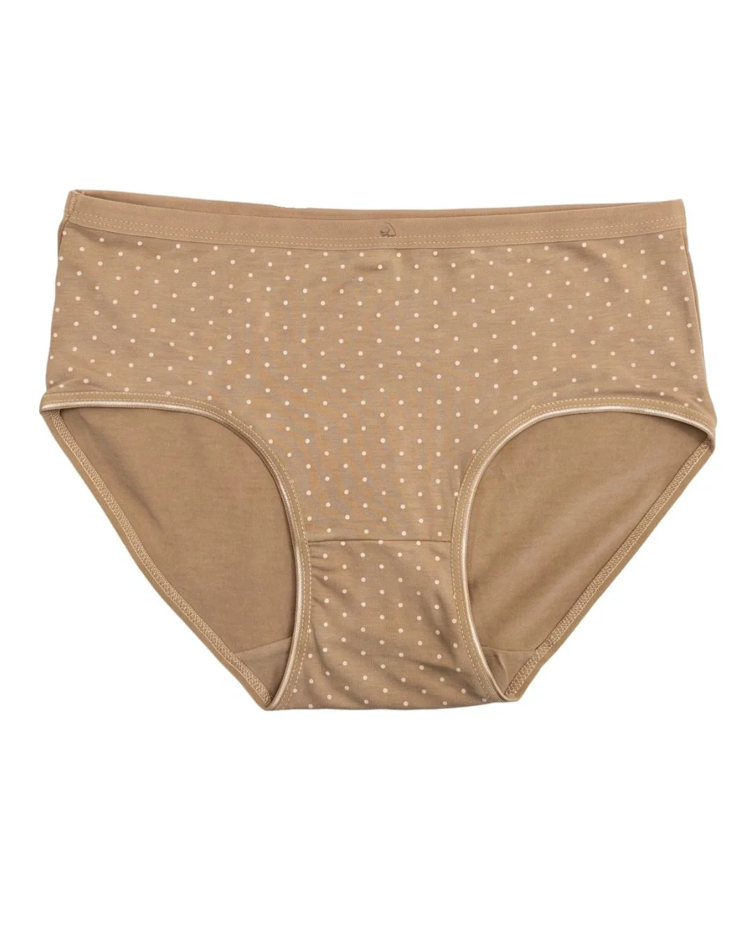 Dotelle Polka Dot Cotton High Waist Briefs - Pack of 3