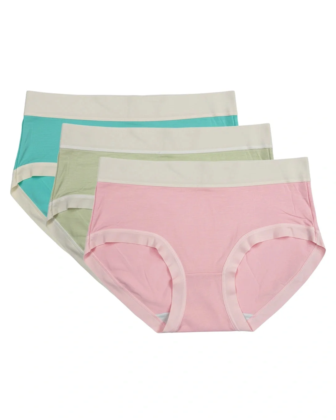 Soft Tone Pastel Everyday Panties - Pack of 3