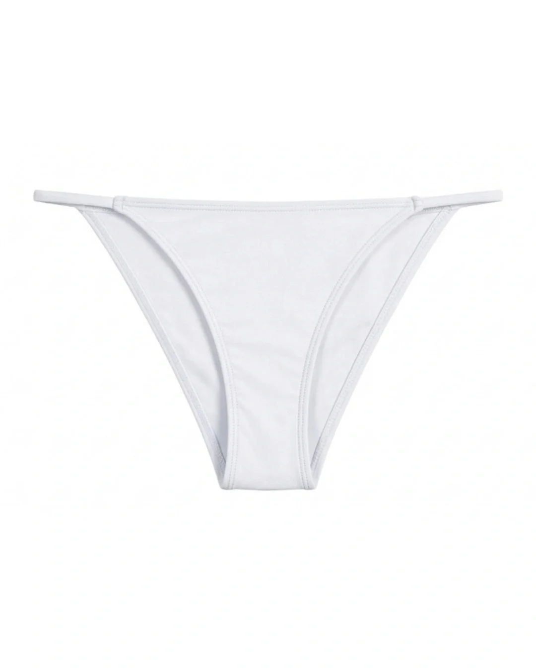 Midnight Loop Seamless Thong Panty - White