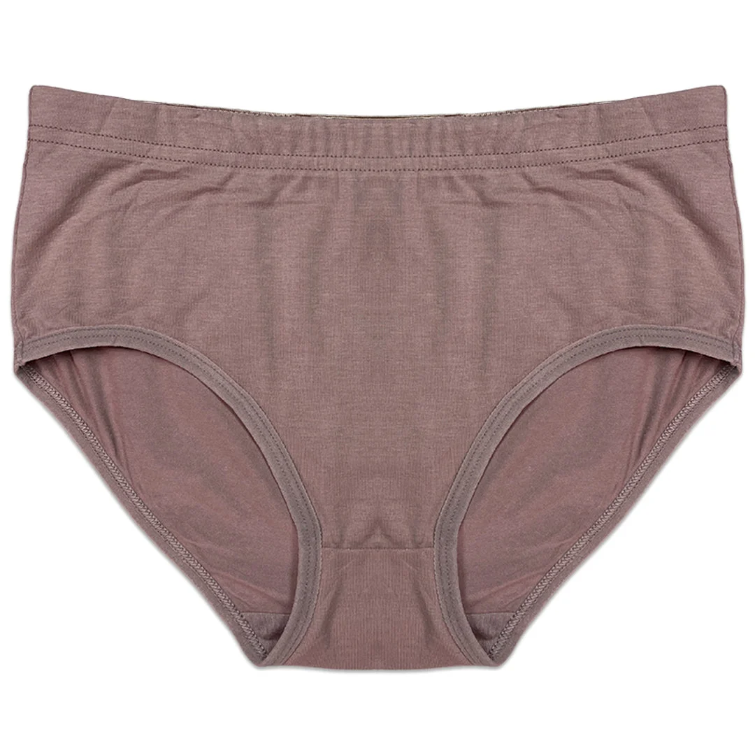 Cotton Ease Mid-Rise Cotton Briefs for Women - Pack of 3