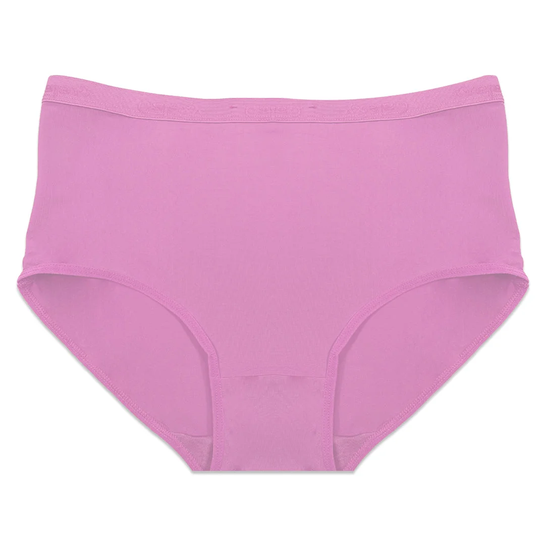 Comfort Stretch Plus Size High Waist Briefs - Pack of 3
