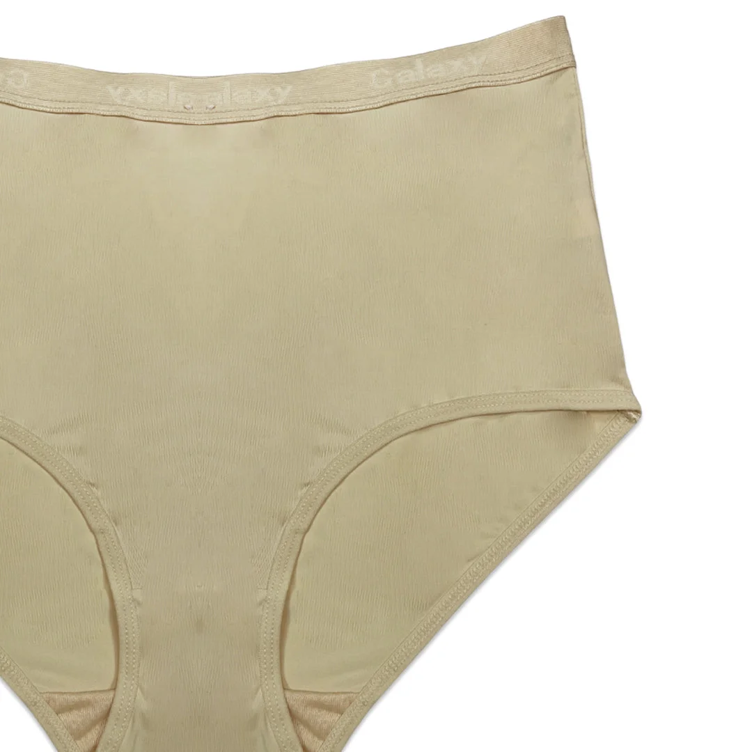 Comfort Stretch Plus Size High Waist Briefs - Pack of 3