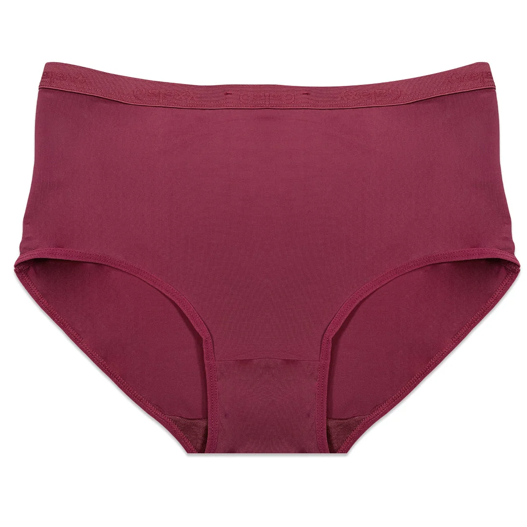 Comfort Stretch Plus Size High Waist Briefs - Pack of 3