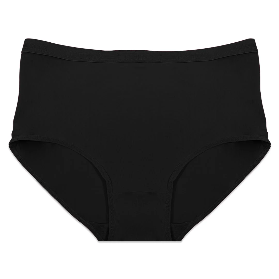 Comfort Stretch Plus Size High Waist Briefs - Pack of 3