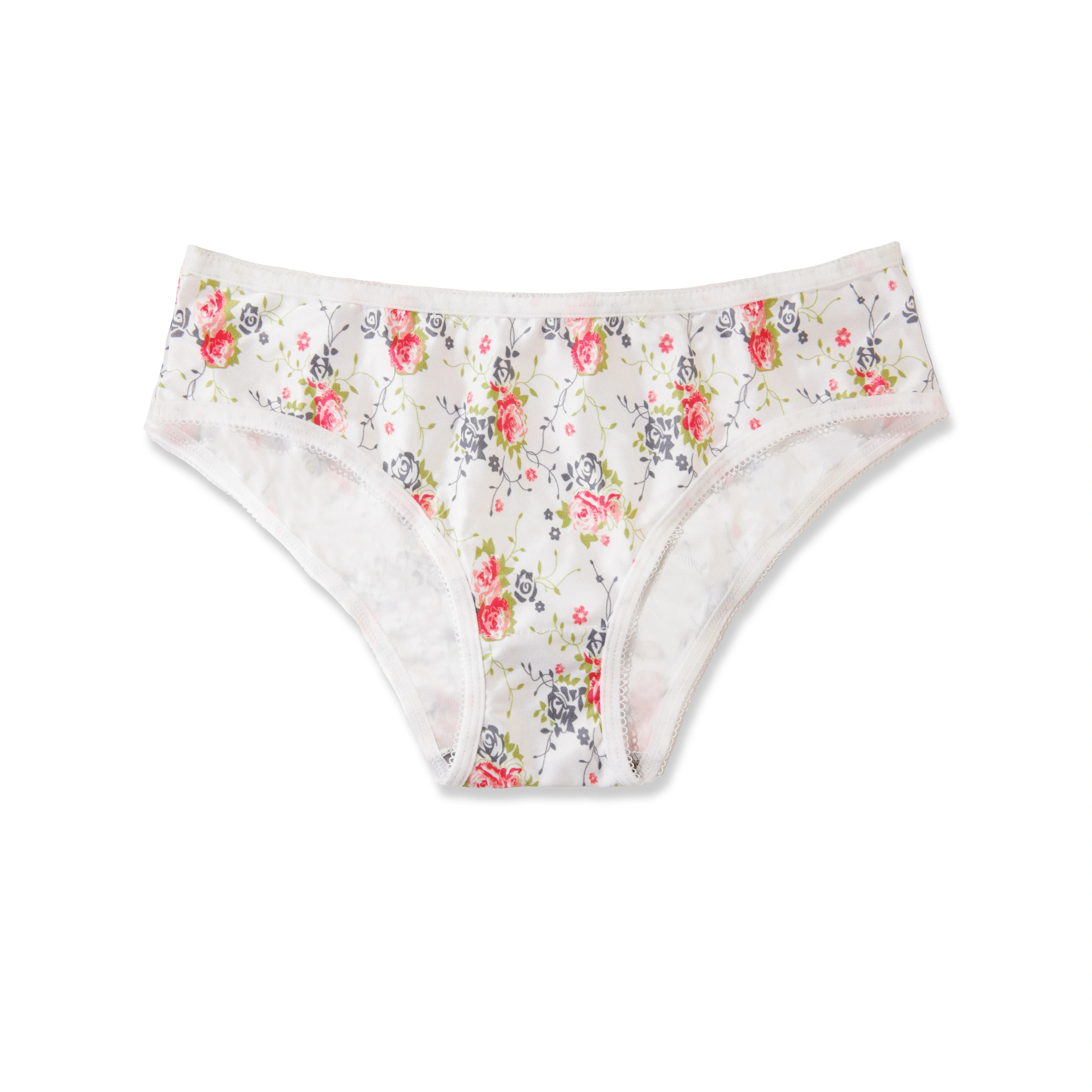 Blush Bloom Floral Cotton Hipster Panty for Women