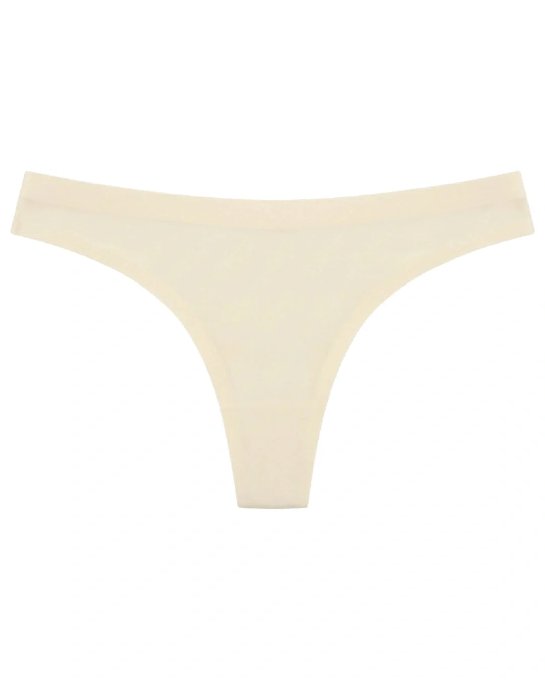 Scarlet Seamless Thong Panty - Cream