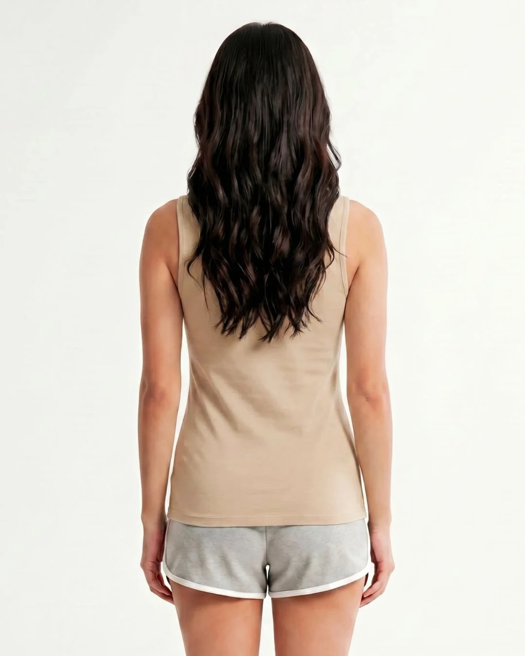 Soft Cotton Wide Strap Tank Camisoles - Pack of 4