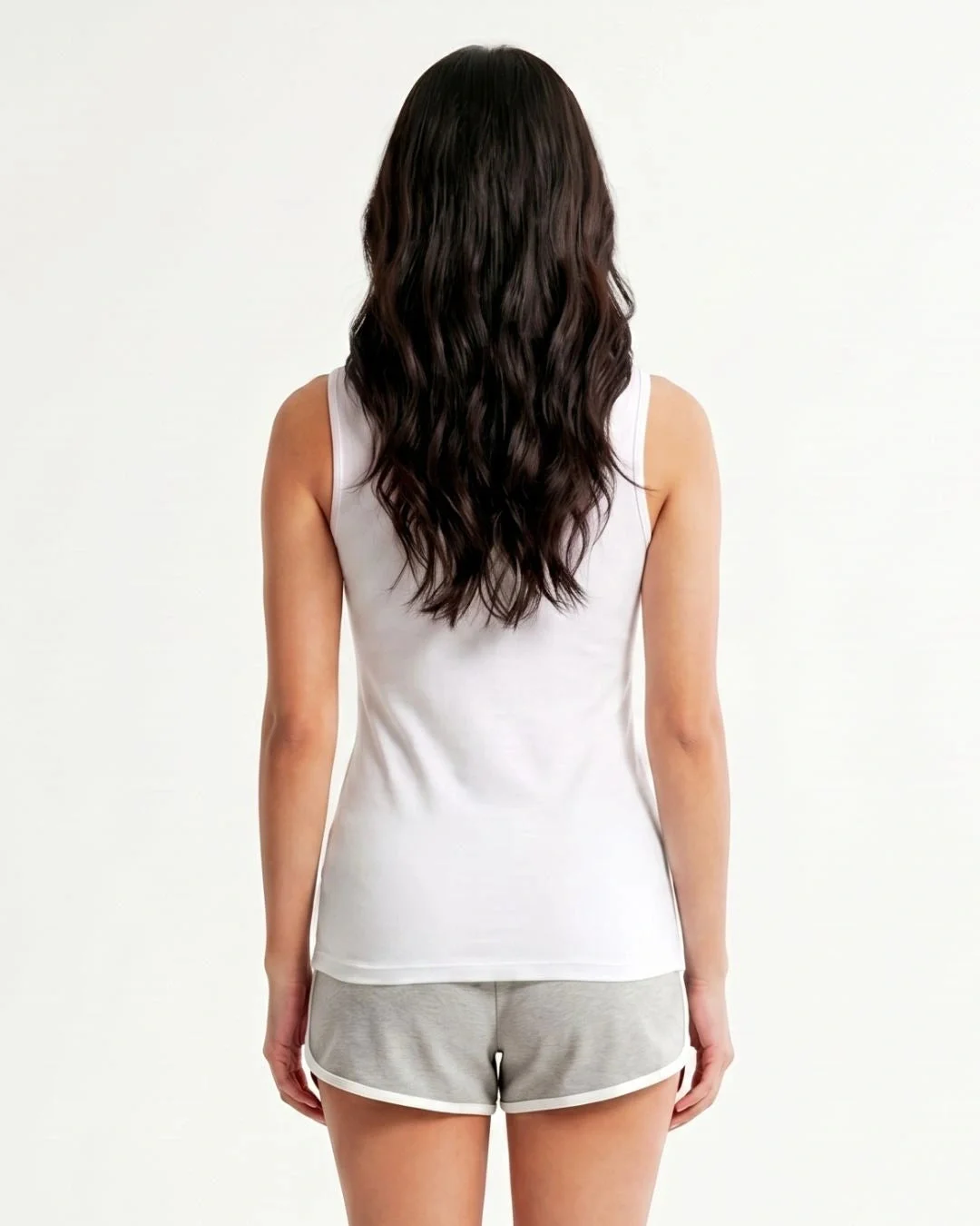 Soft Cotton Wide Strap Tank Camisoles - Pack of 4