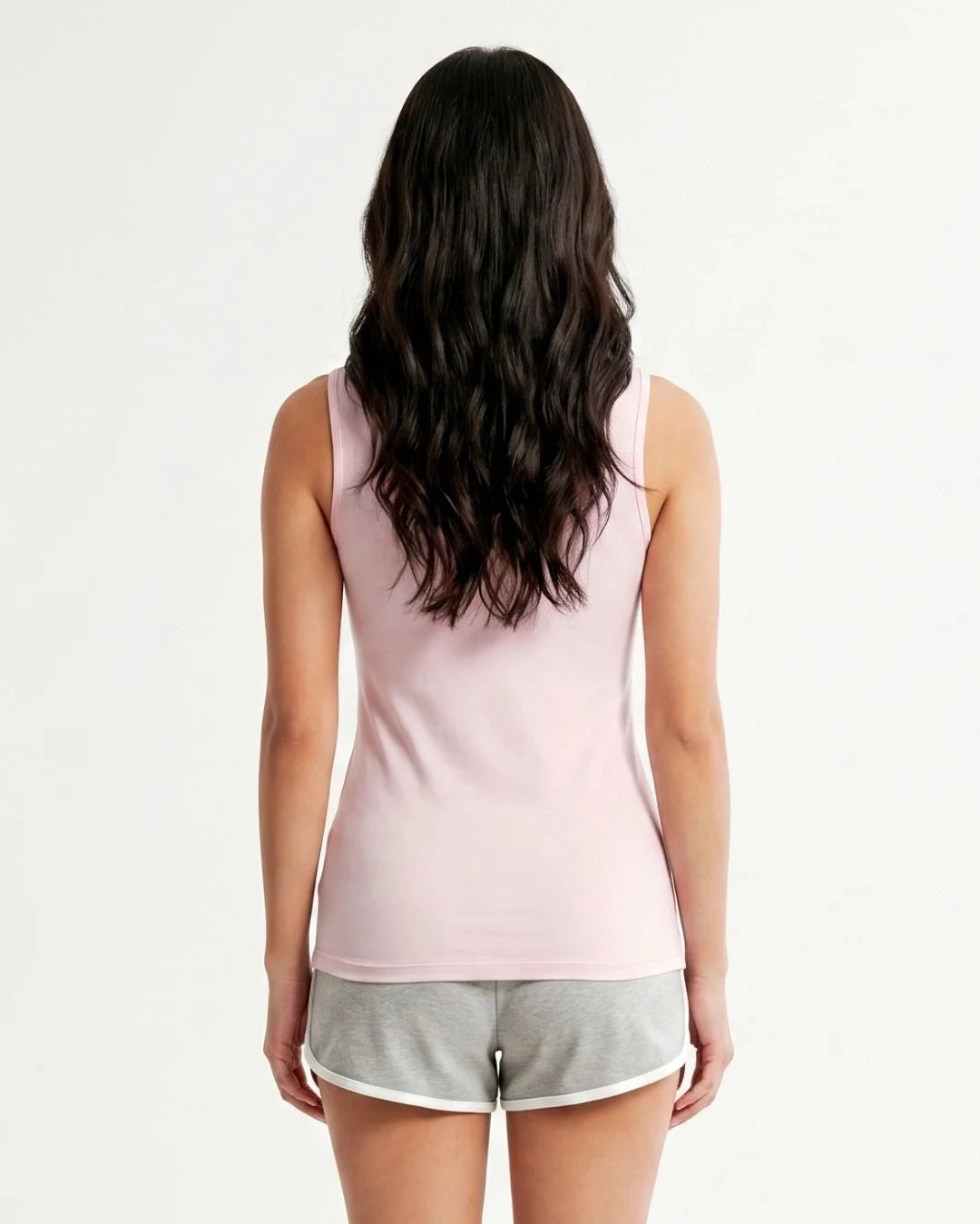 Soft Cotton Wide Strap Tank Camisoles - Pack of 4