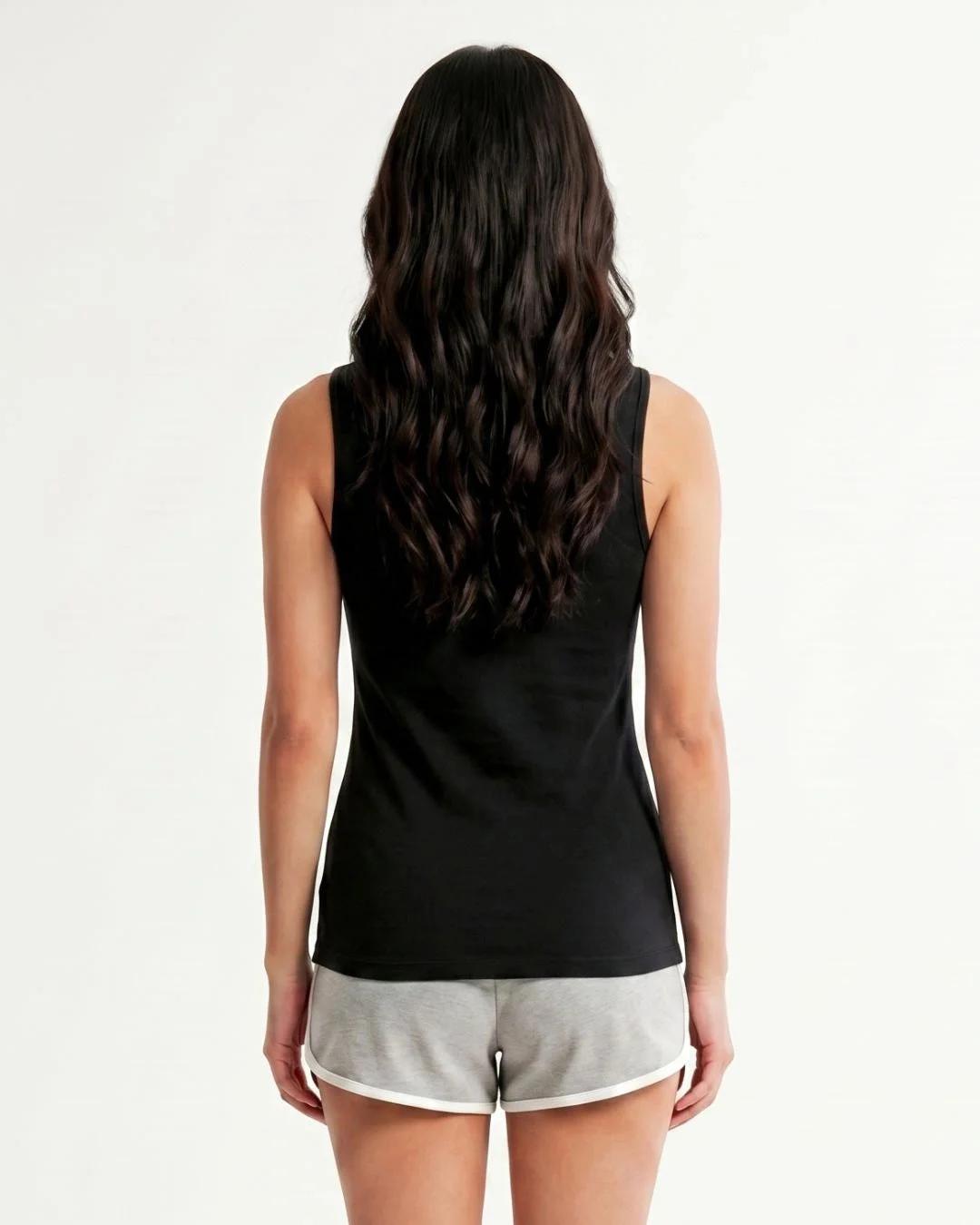 Soft Cotton Wide Strap Tank Camisoles - Pack of 4
