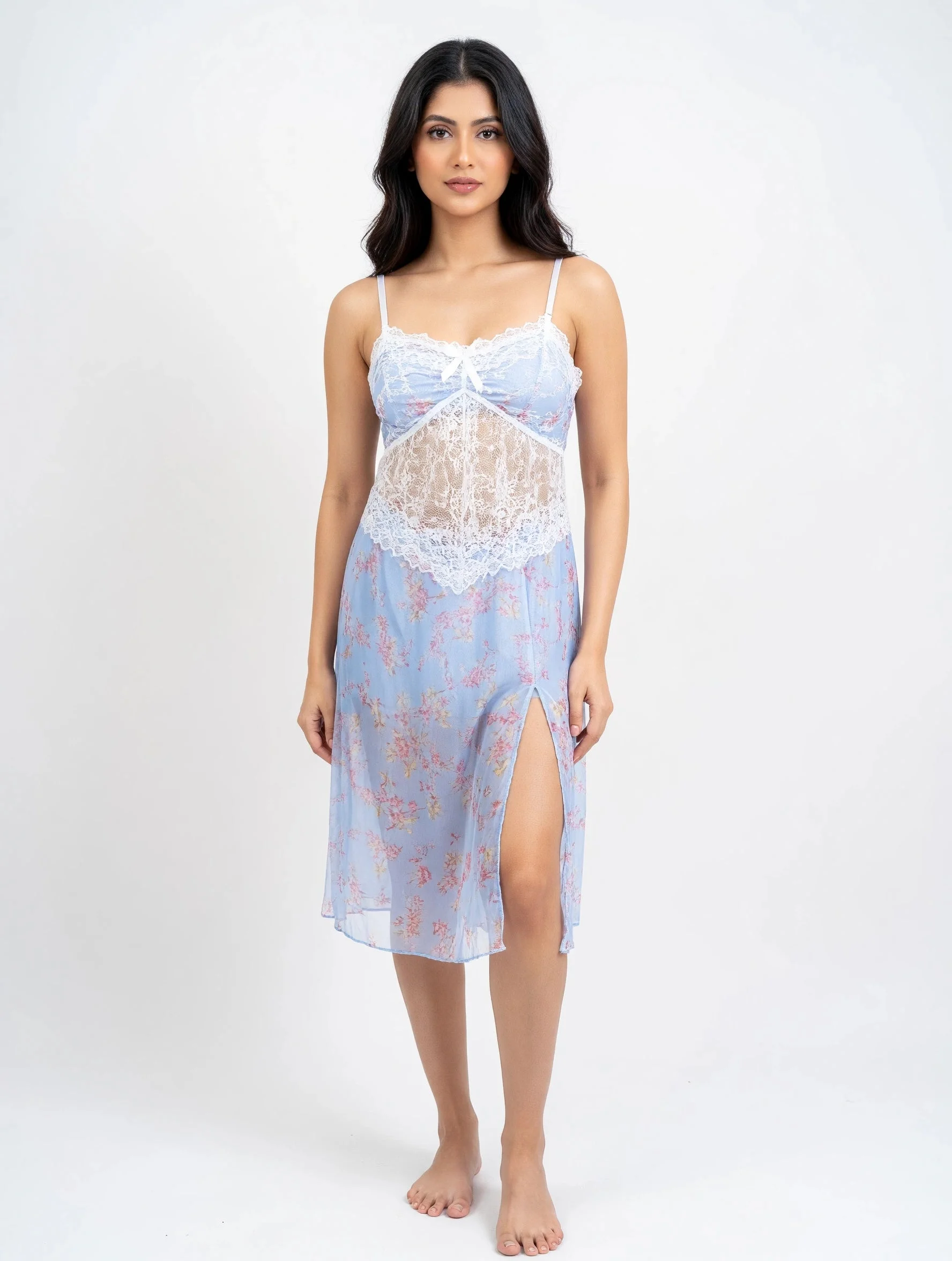 Babydoll Lingerie  - Klyra - Blue