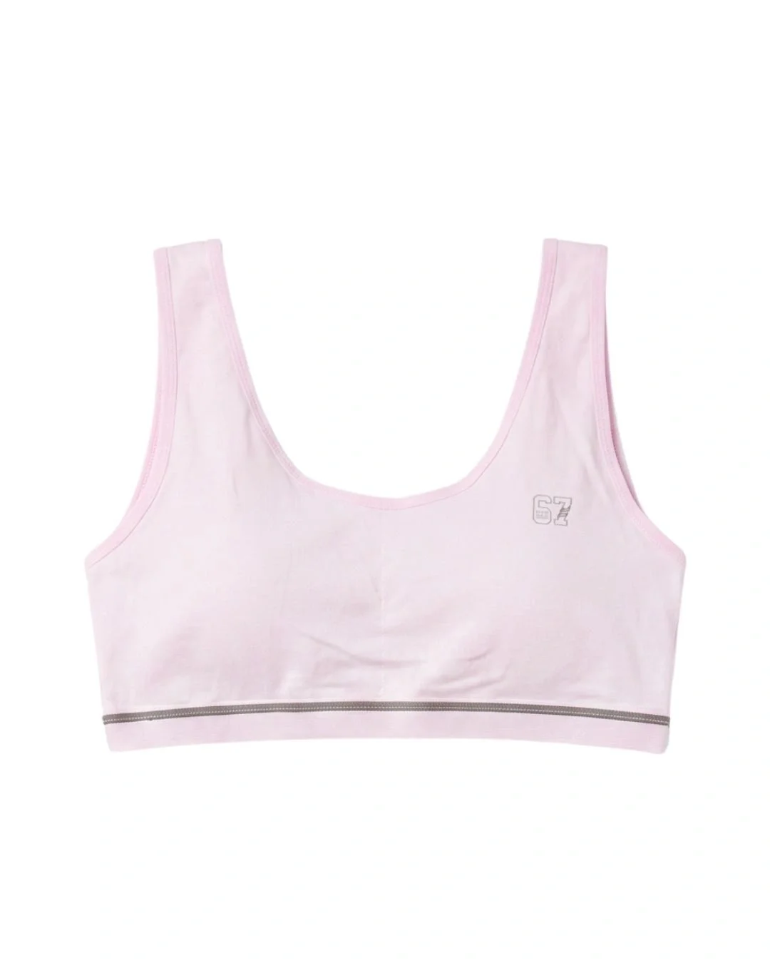 Pack of 3 Lightly Padded Teenage Bralettes, Free Size