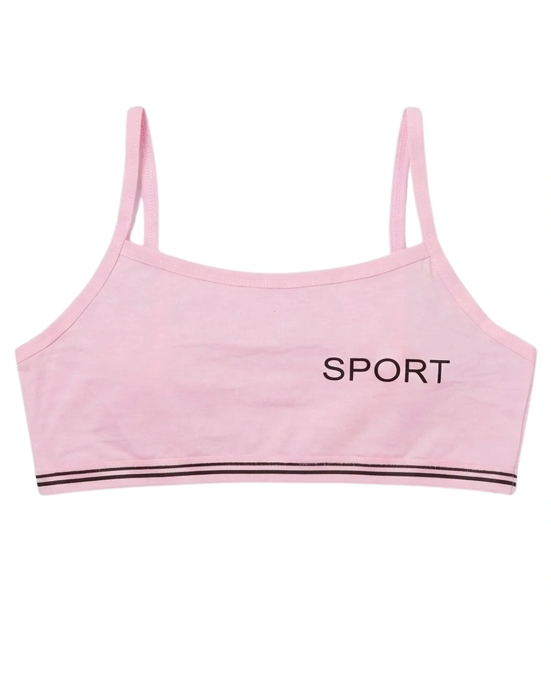 Pastella Cross-Back Teenage Sports Bra - Pack of 3