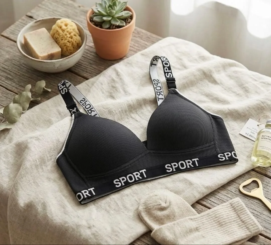 Sport Band Ribbed Bralette