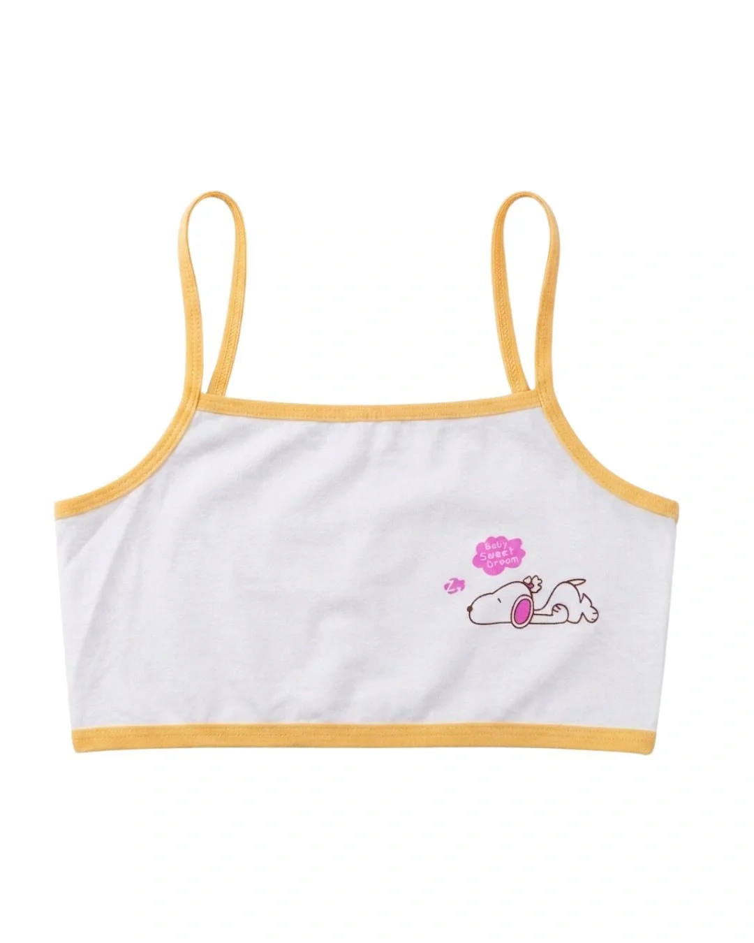 Snoozy Non-Padded Teenage Bra with Spaghetti Straps - Pack of 3