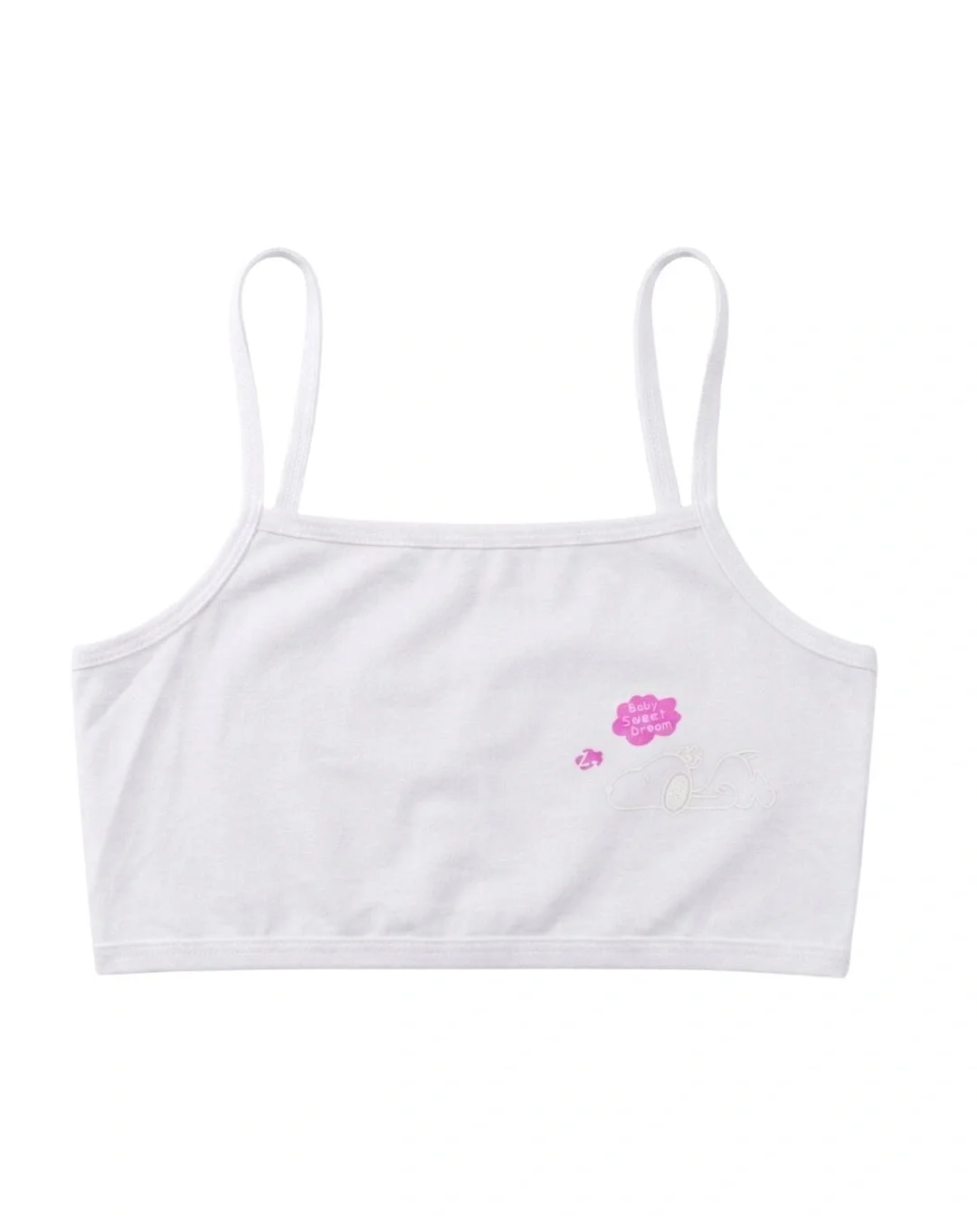 Snoozy Non-Padded Teenage Bra with Spaghetti Straps - Pack of 3