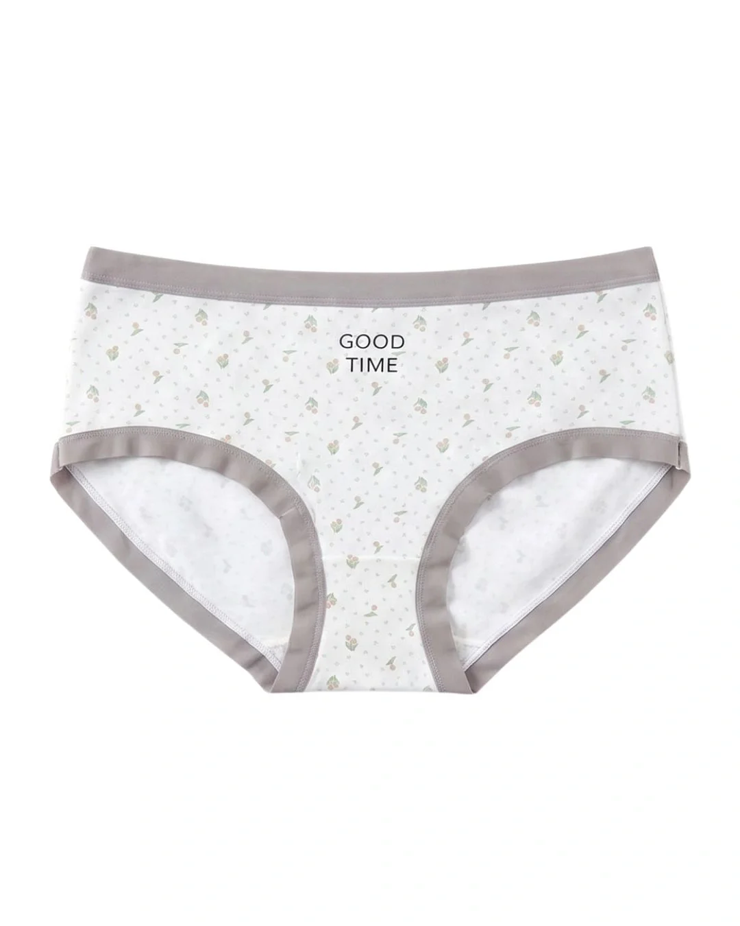 Rosevine Floral Print High Waist Briefs - Pack of 3
