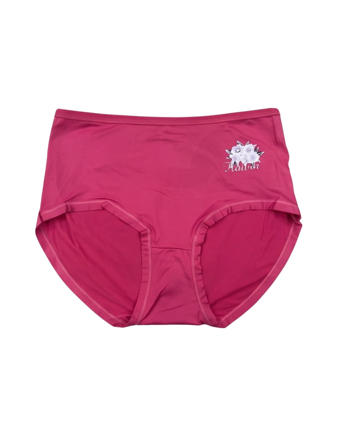 Flower High Waist Brief Panties for Women - Pack of 3
