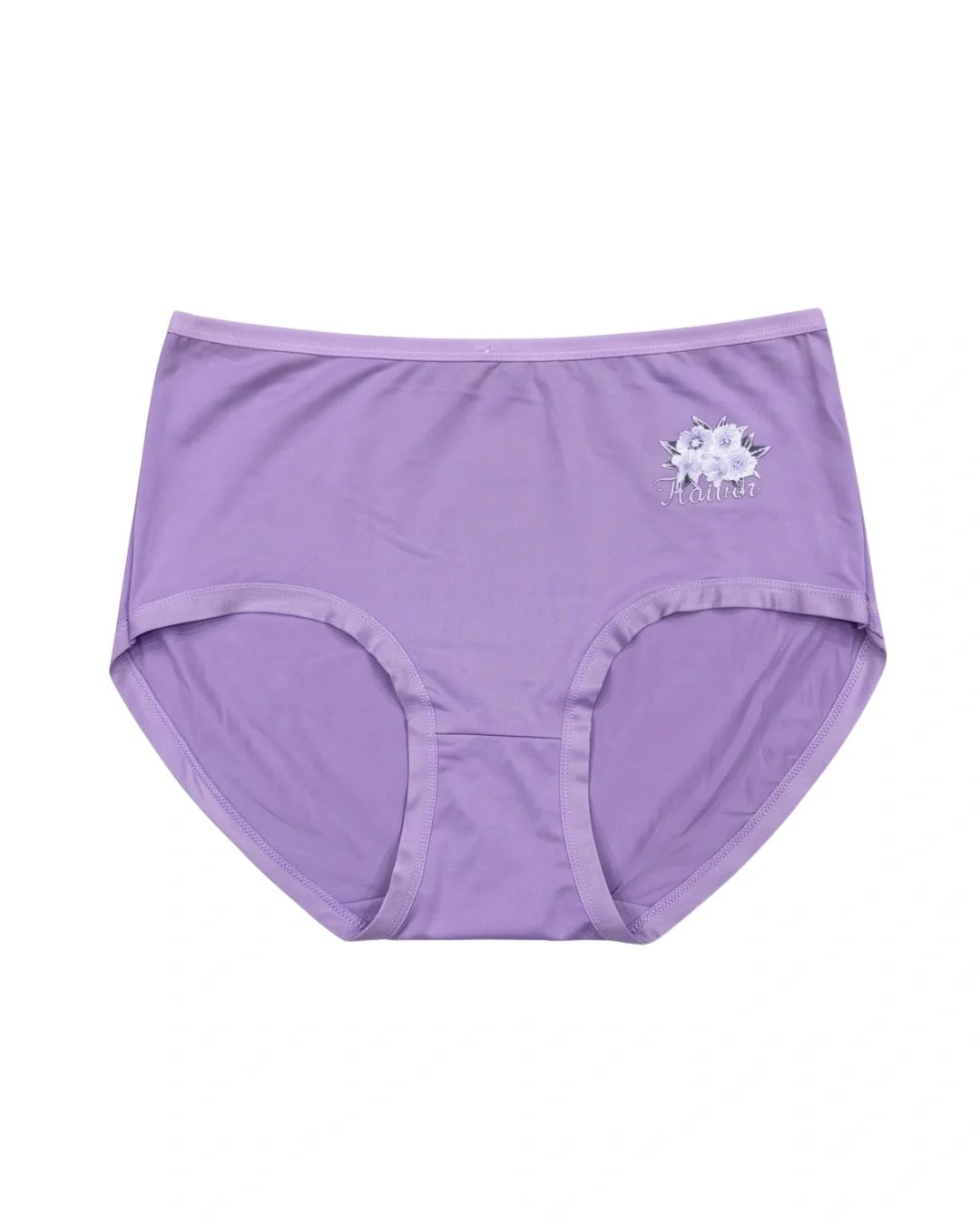 Flower High Waist Brief Panties for Women - Pack of 3