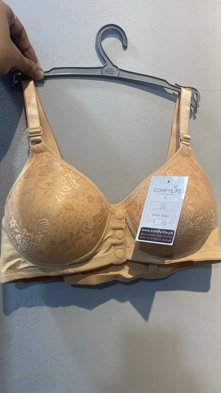 NURSING BRA 3 buttons: